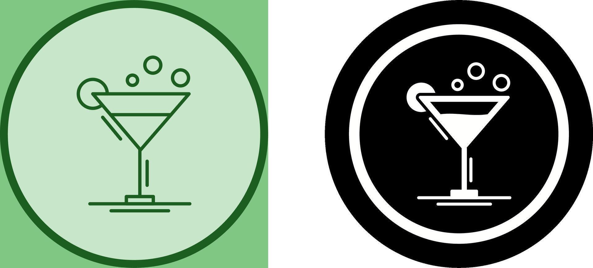Cocktail Icon Design vector