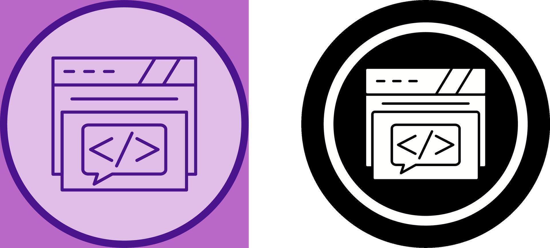 Message Icon Design vector