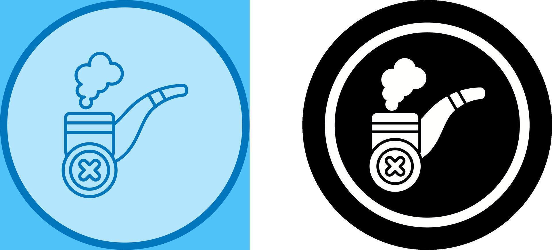 No Cigar Icon Design vector