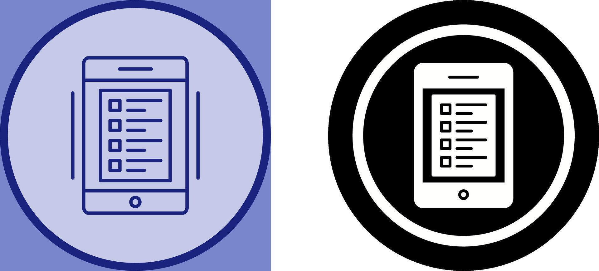 Online Test Icon Design vector