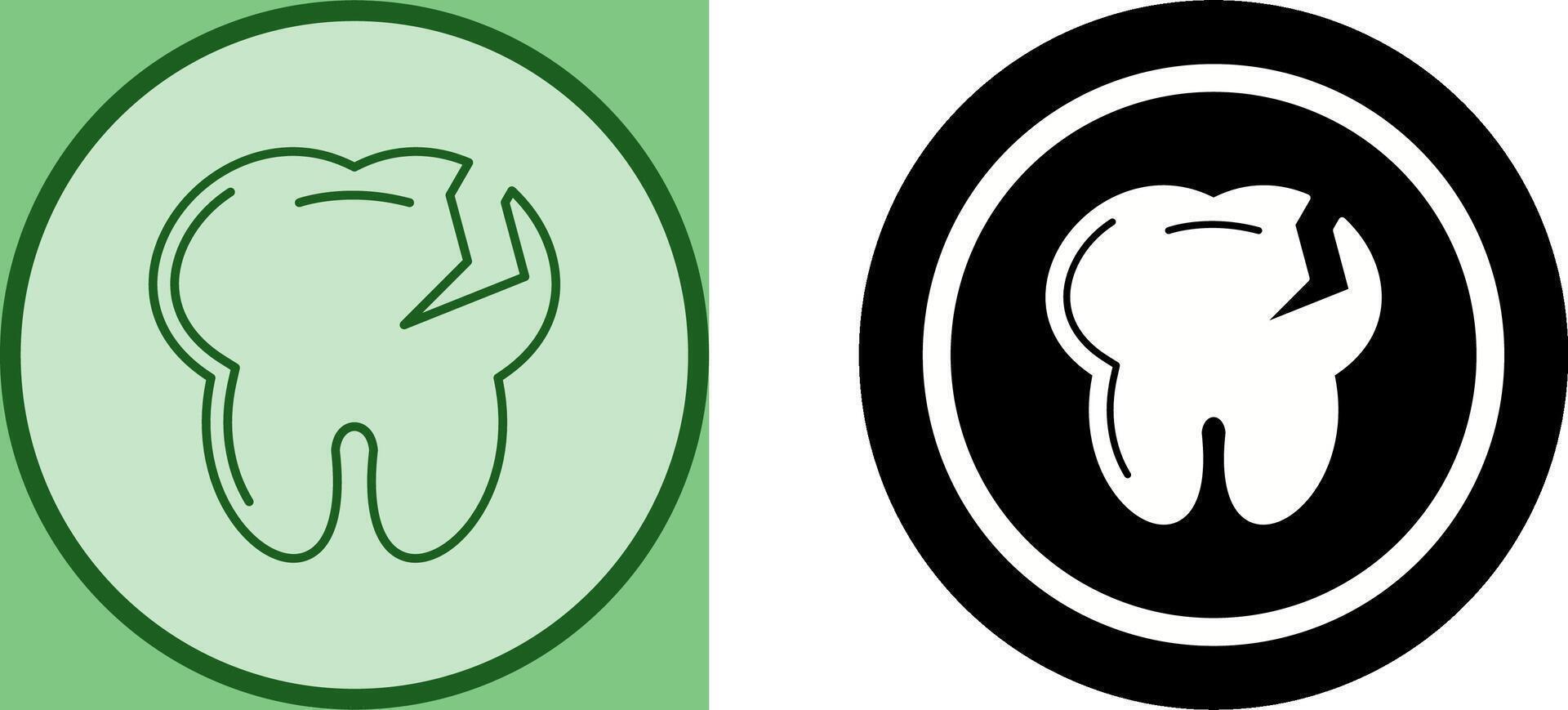 Tooth Icon Design vector