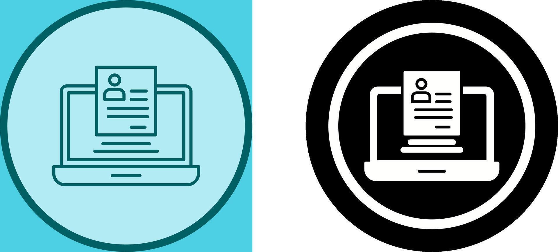 Registration Icon Design vector