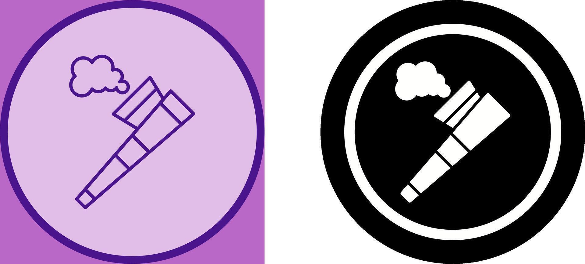 Pipe Icon Design vector