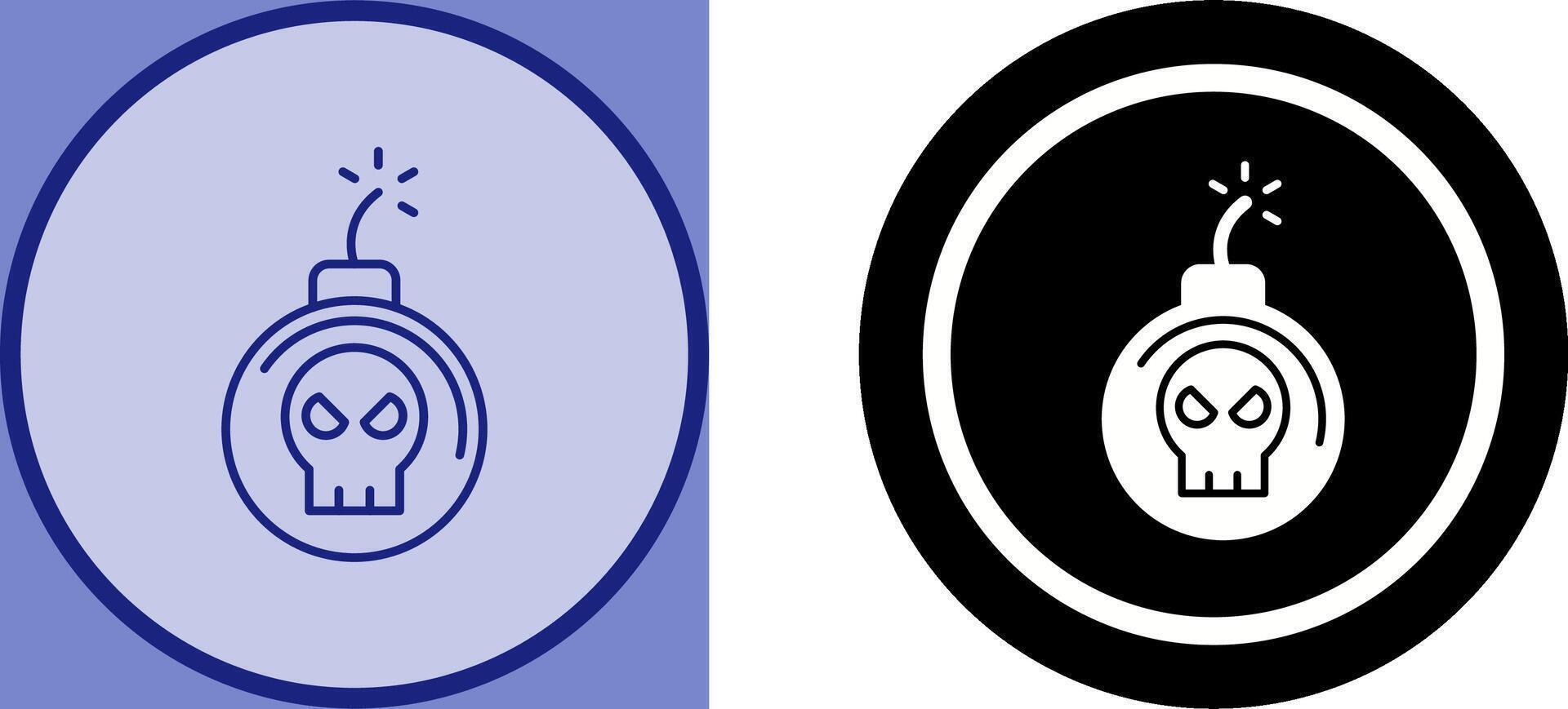 Bomb Icon Design vector