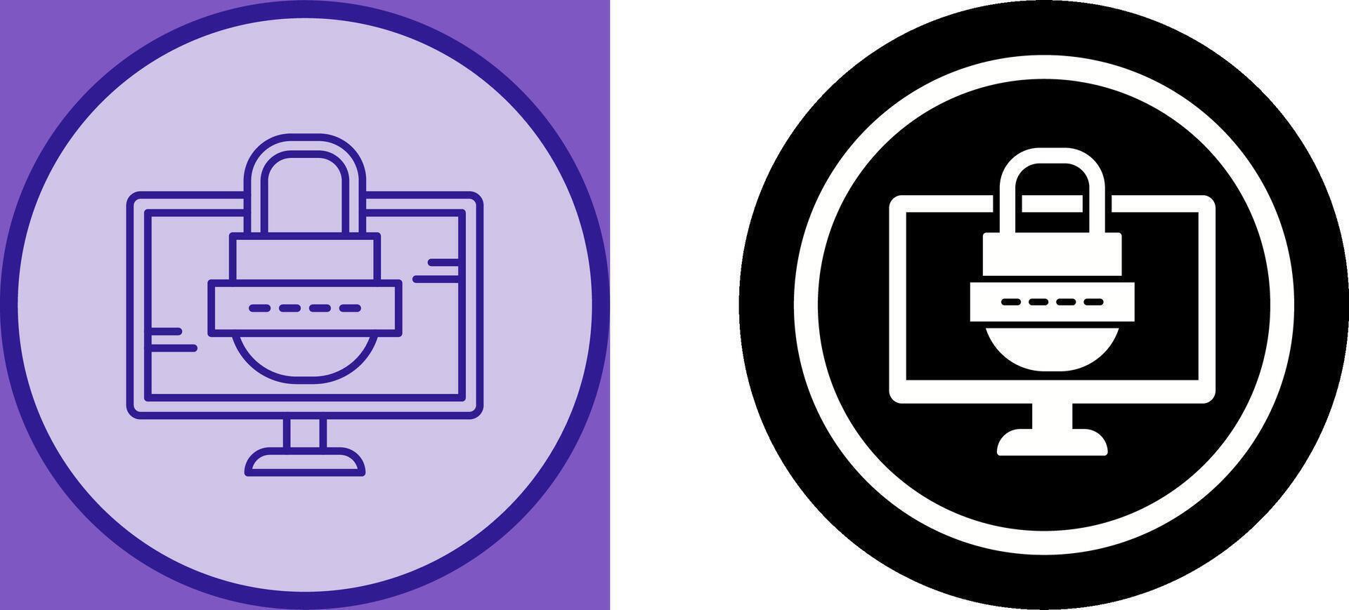 Password Icon Design vector