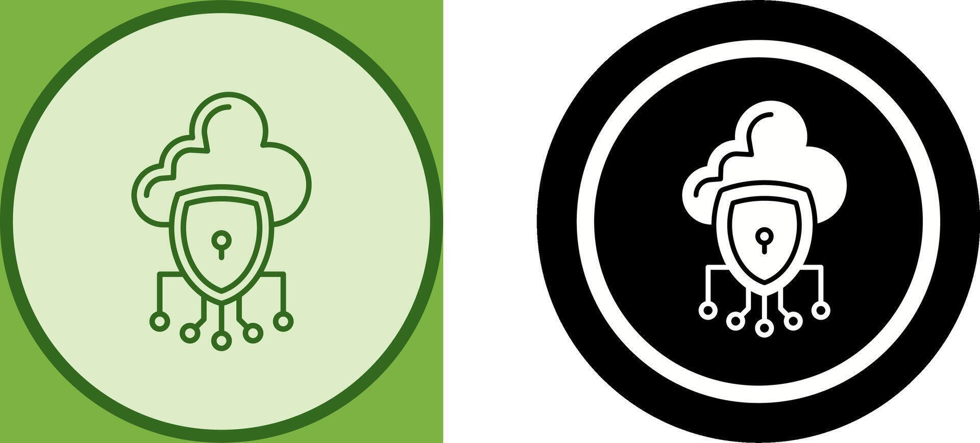 Data Protection Icon Design vector