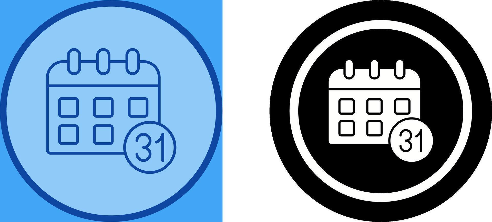 Calendar Icon Design vector
