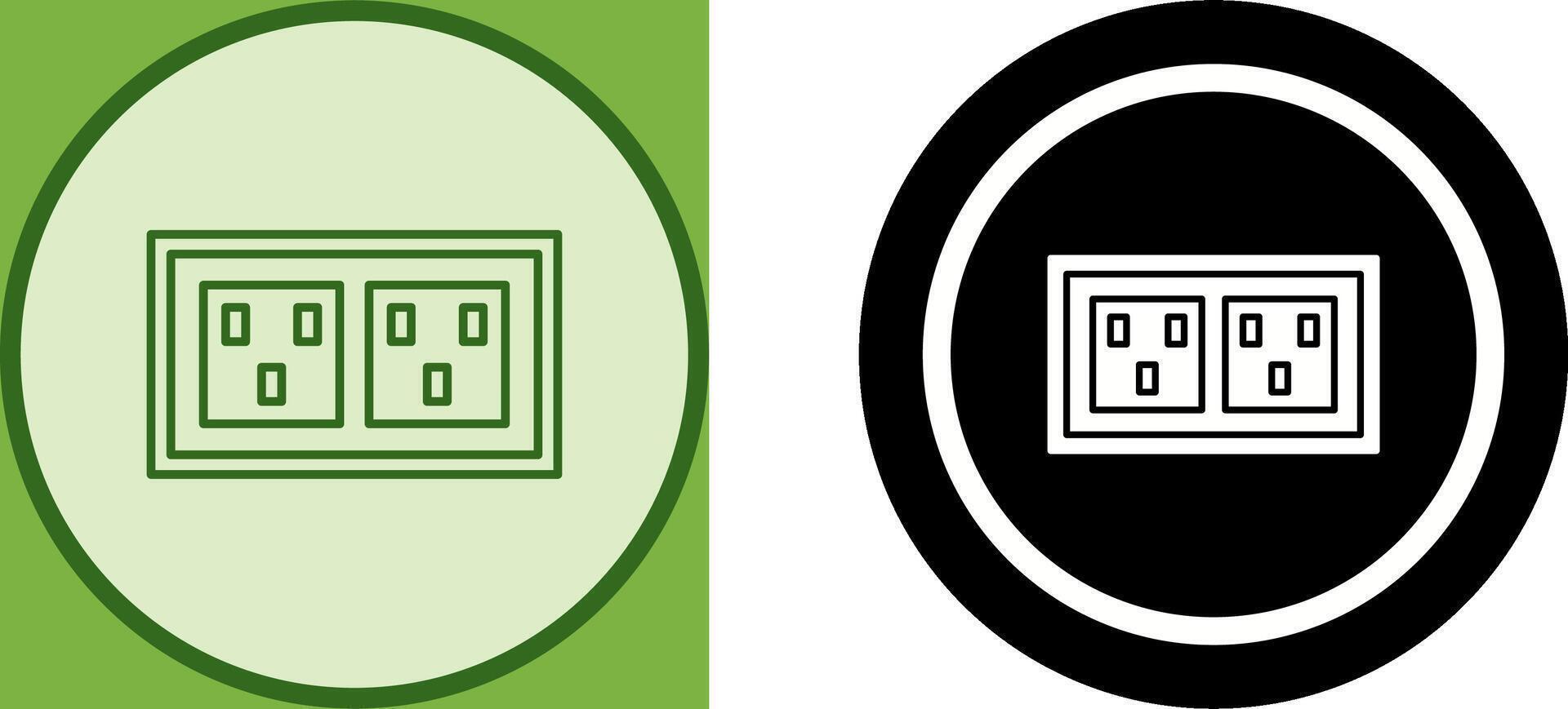 Socket Icon Design vector