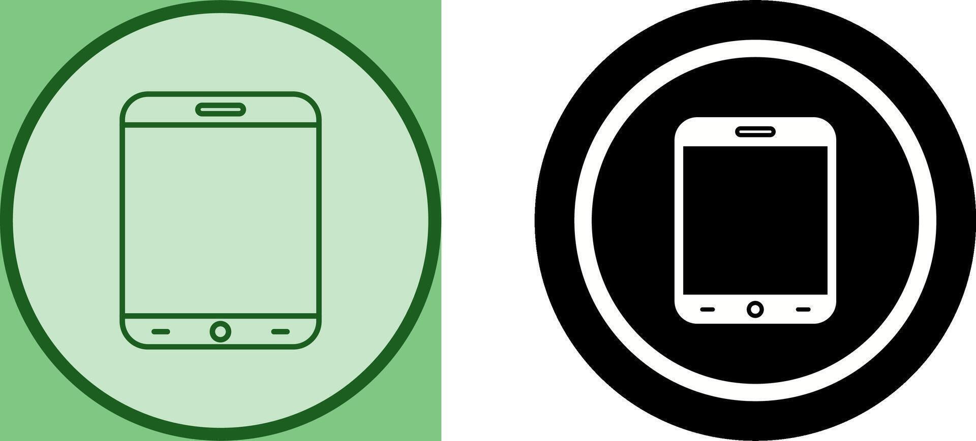 Tablet Icon Design vector