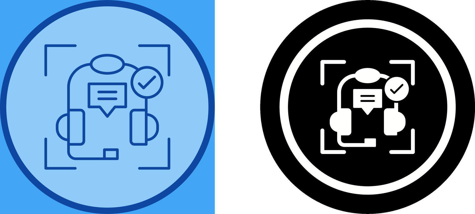 Technical Support Icon Design vector