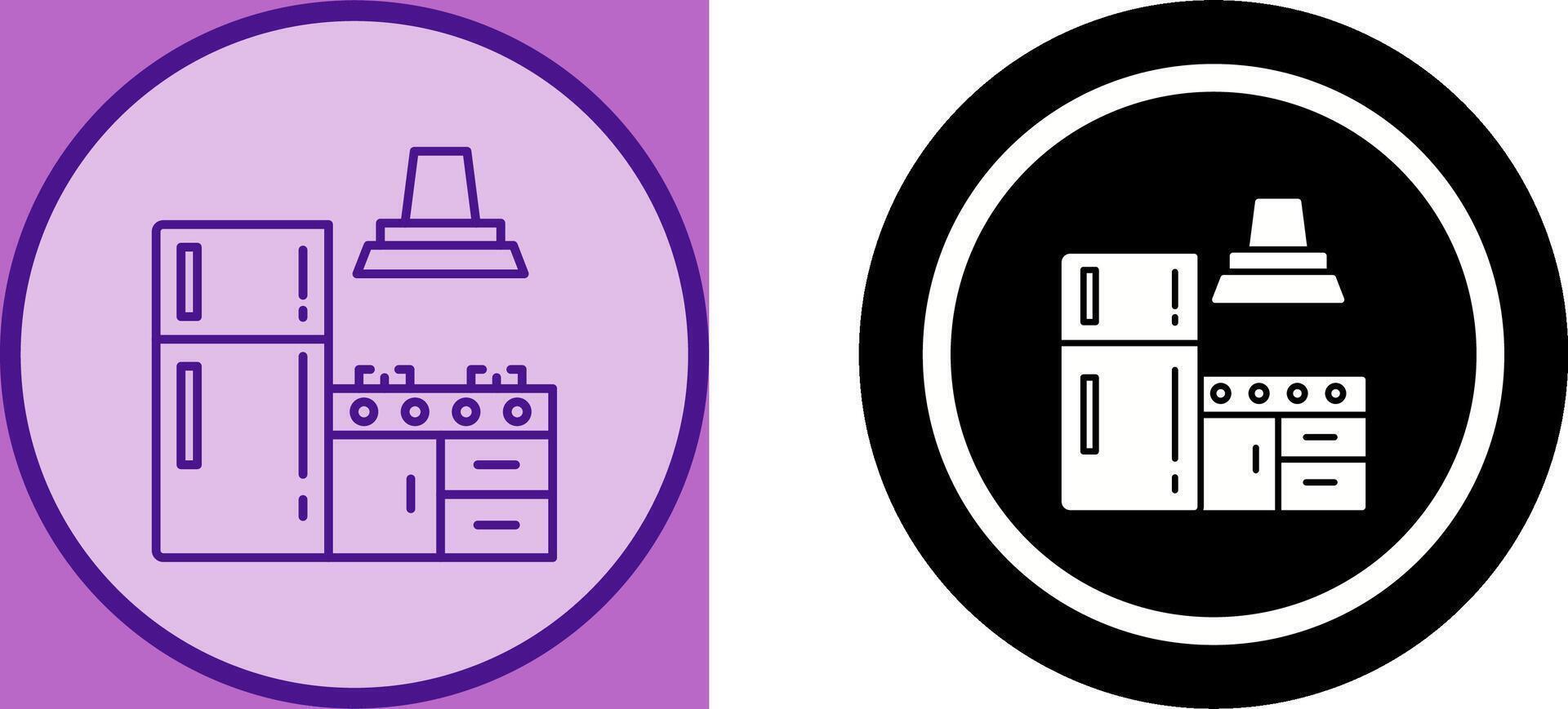 Kitchen Icon Design vector