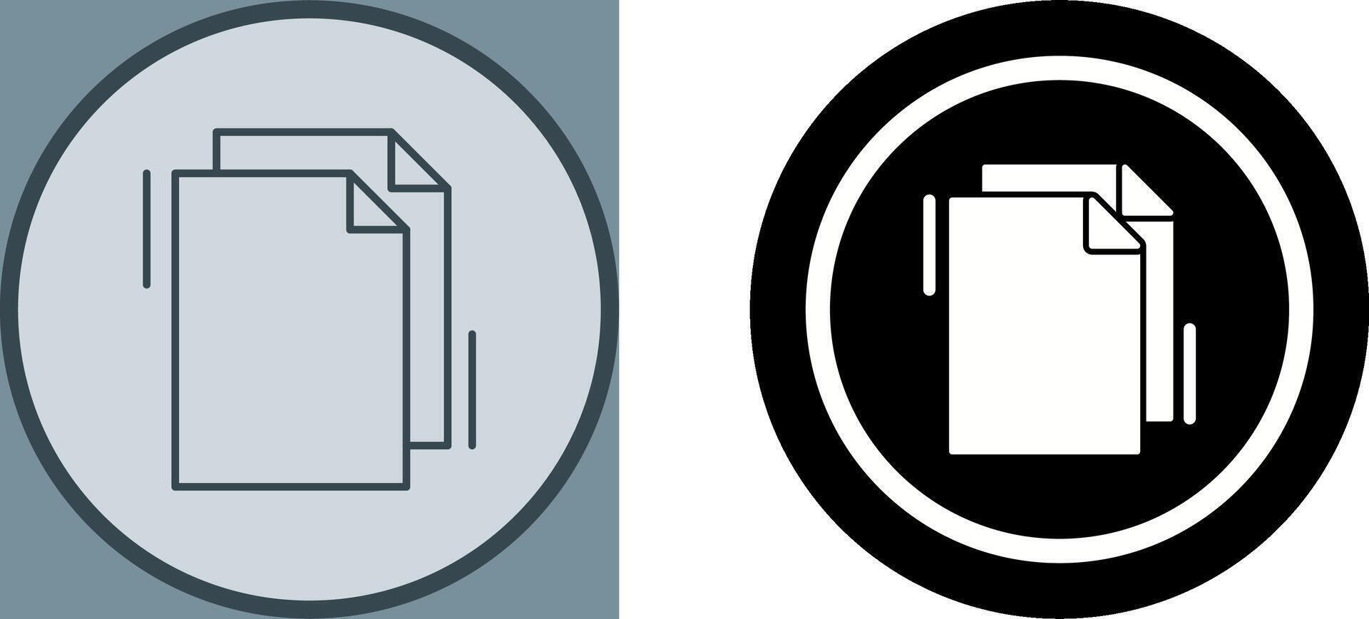 Copy Icon Design vector