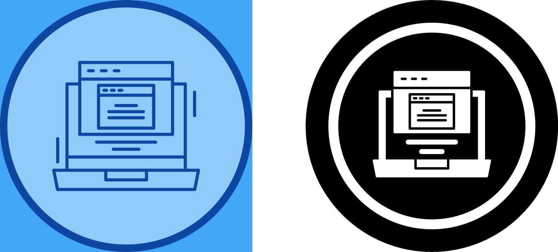 Pop Up Icon Design vector