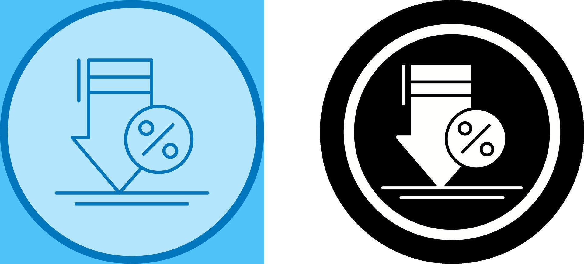 Discount Icon Design vector