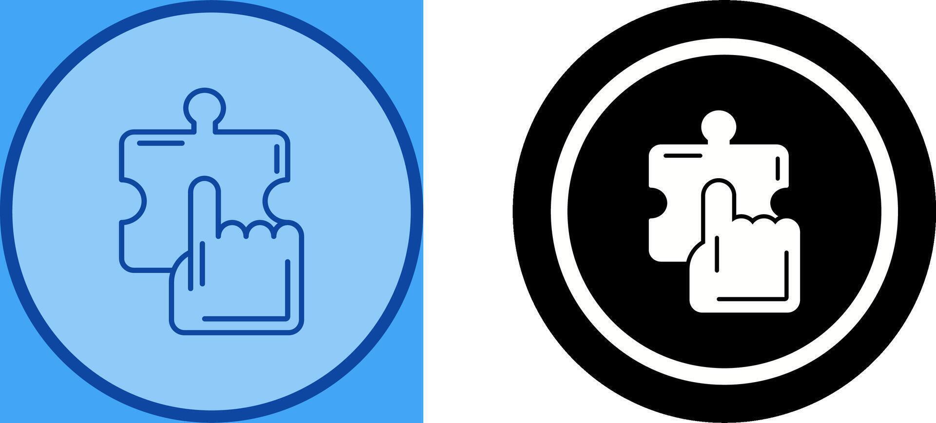 Quick Selection Icon Design vector