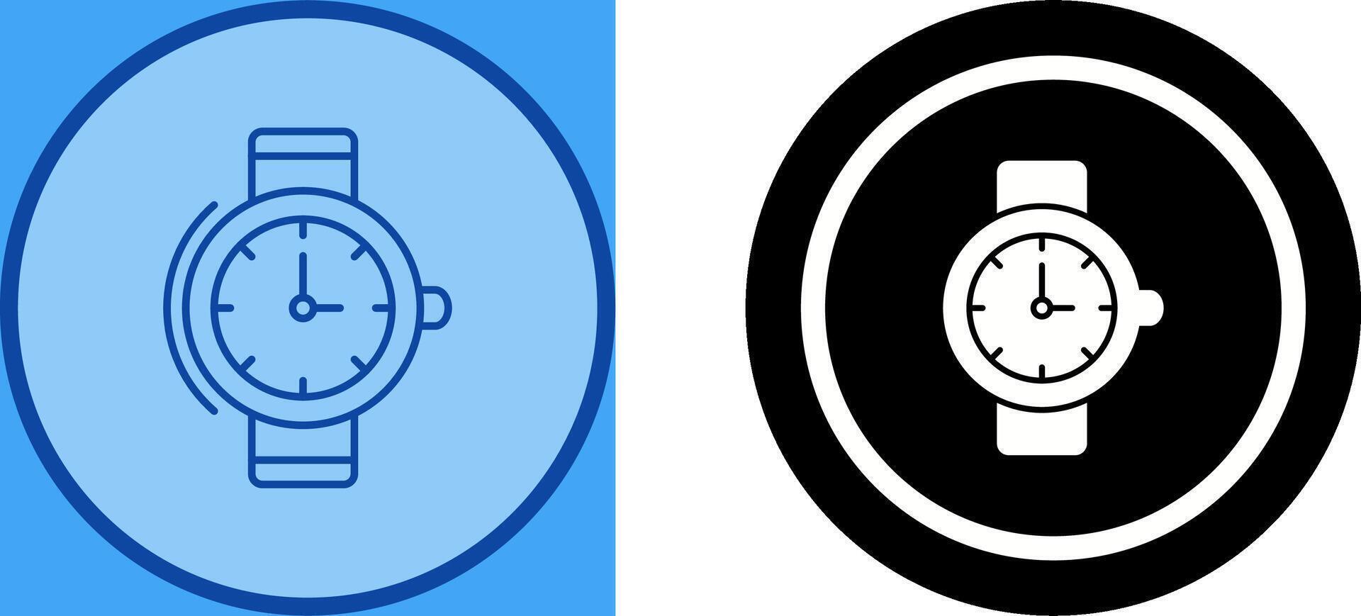 Wrist Watch Icon Design vector