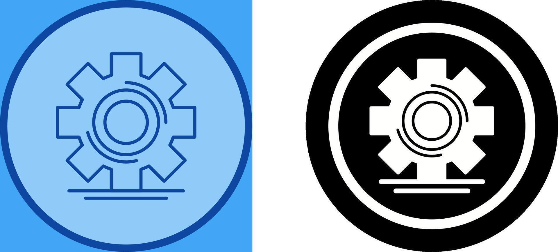 Setting Icon Design vector
