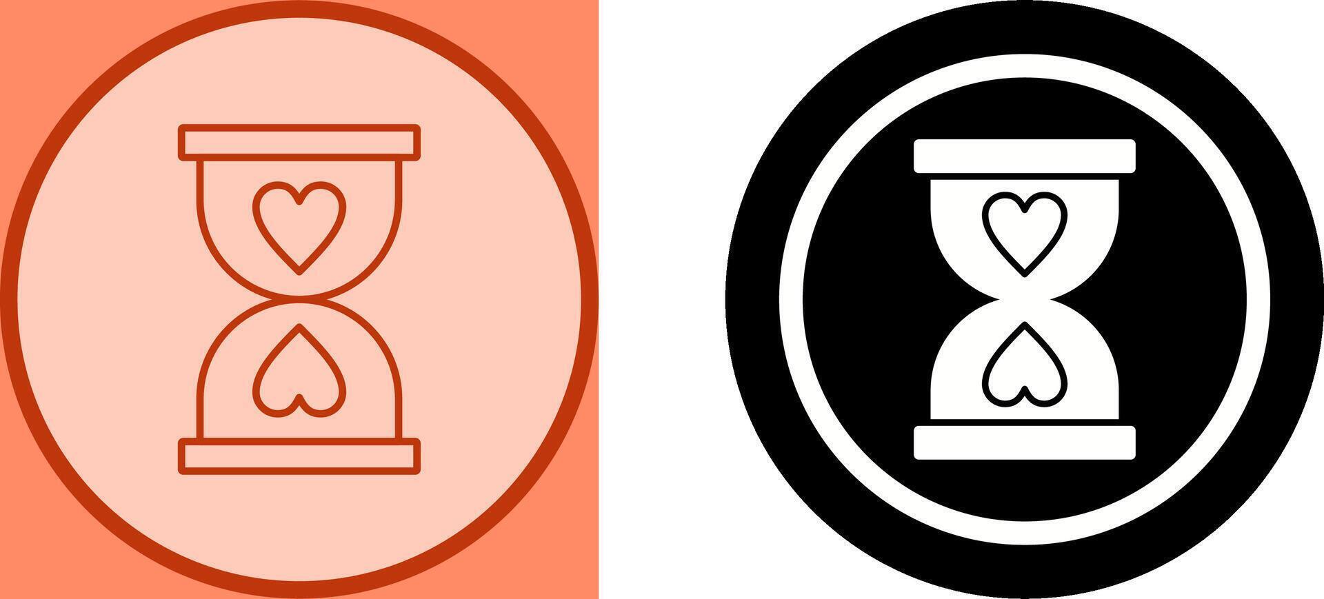 Hourglass Icon Design vector