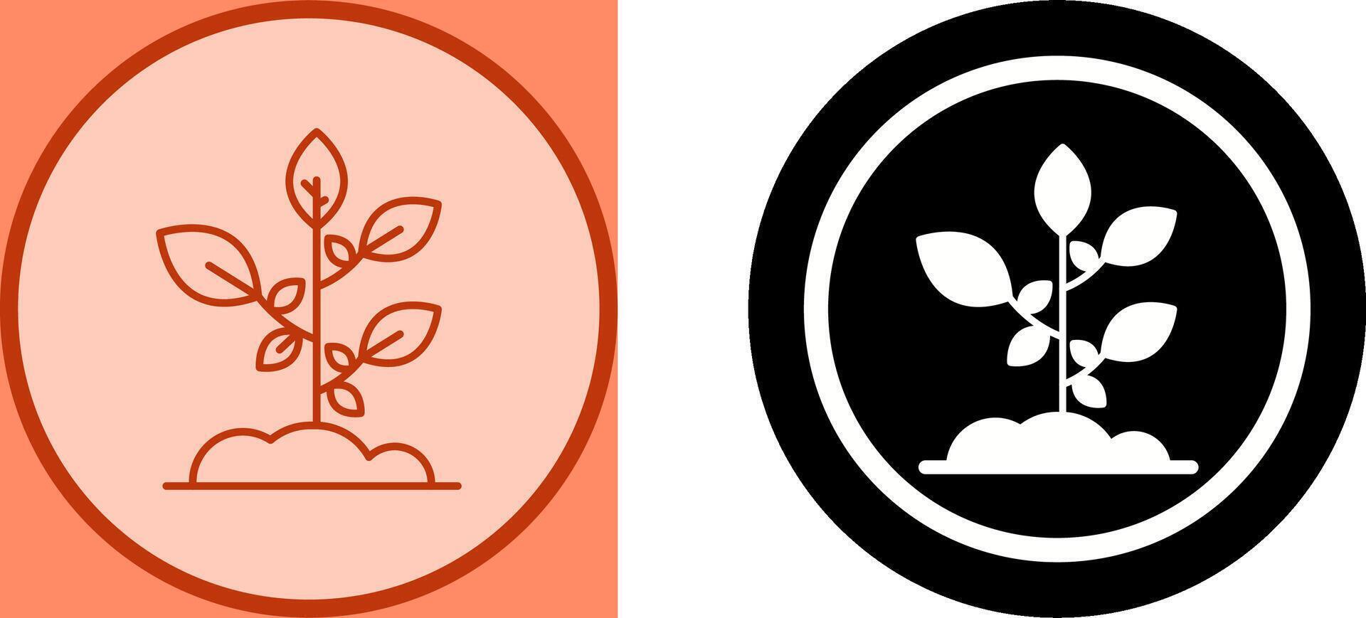 Sprout Icon Design vector