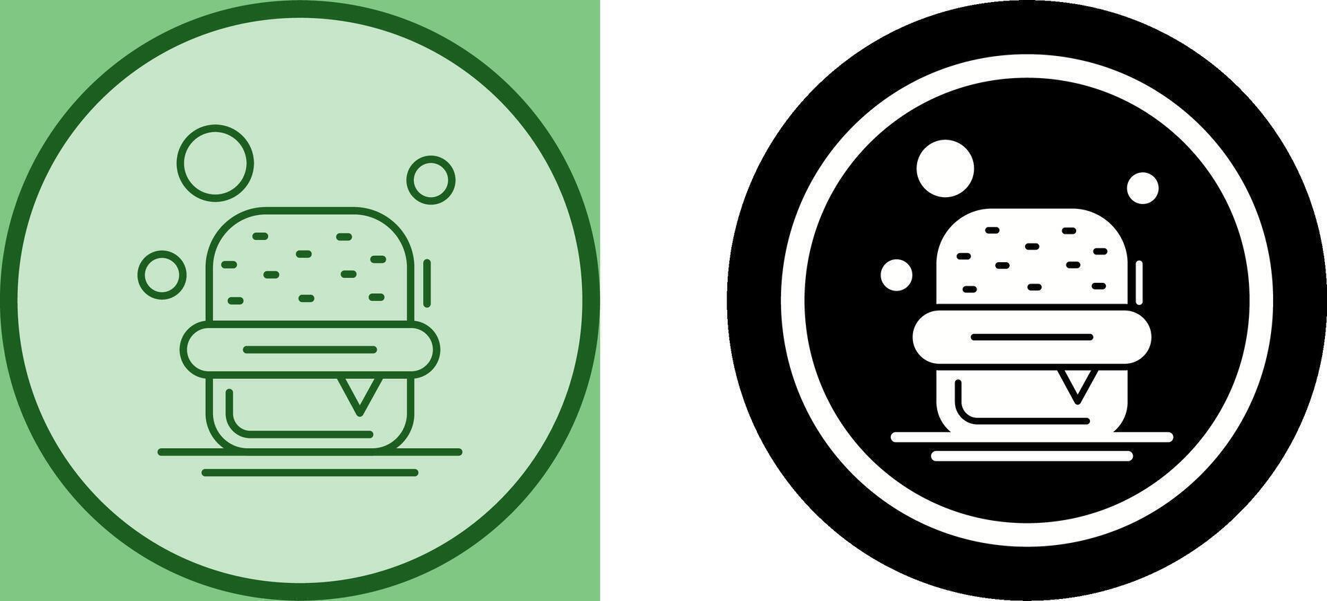 Burger Icon Design vector