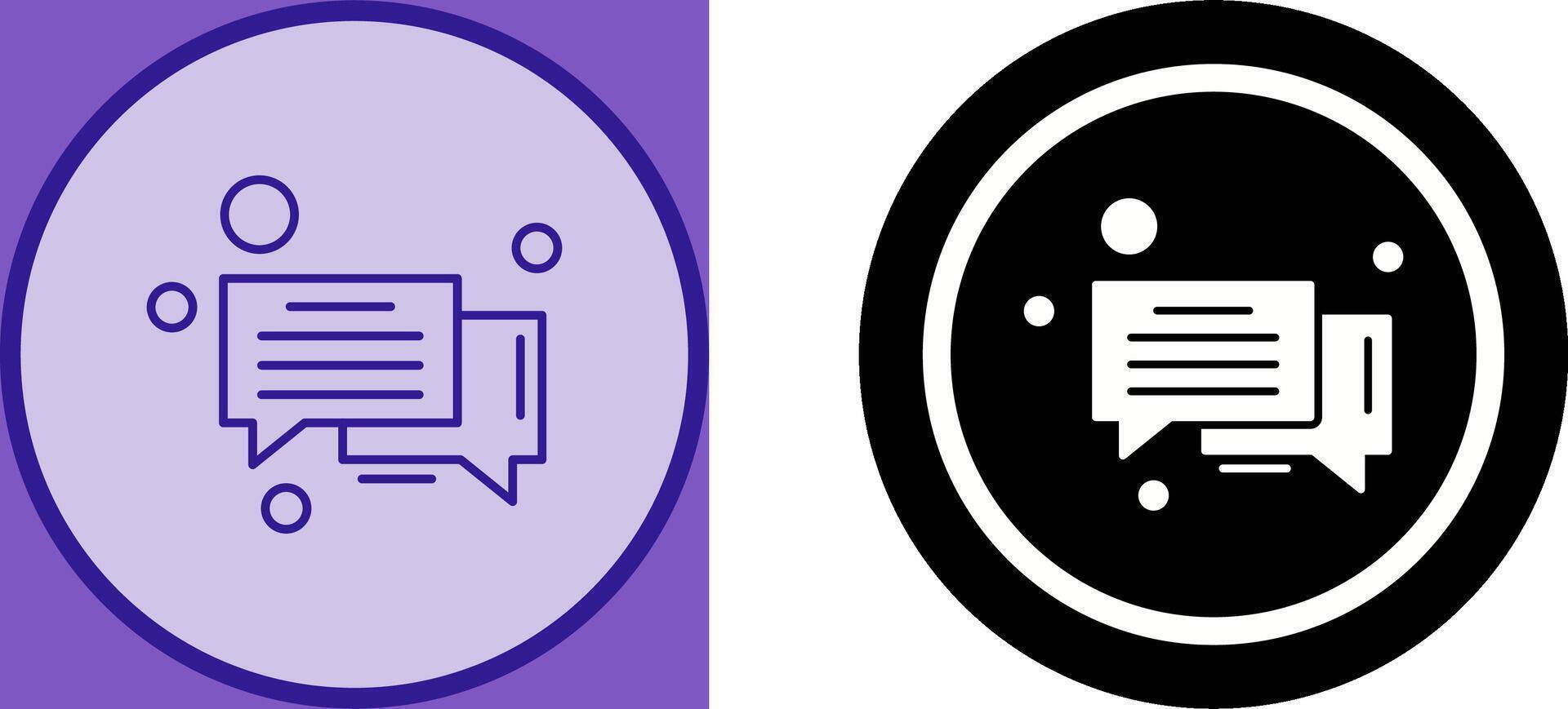 Message Bubble Icon Design vector