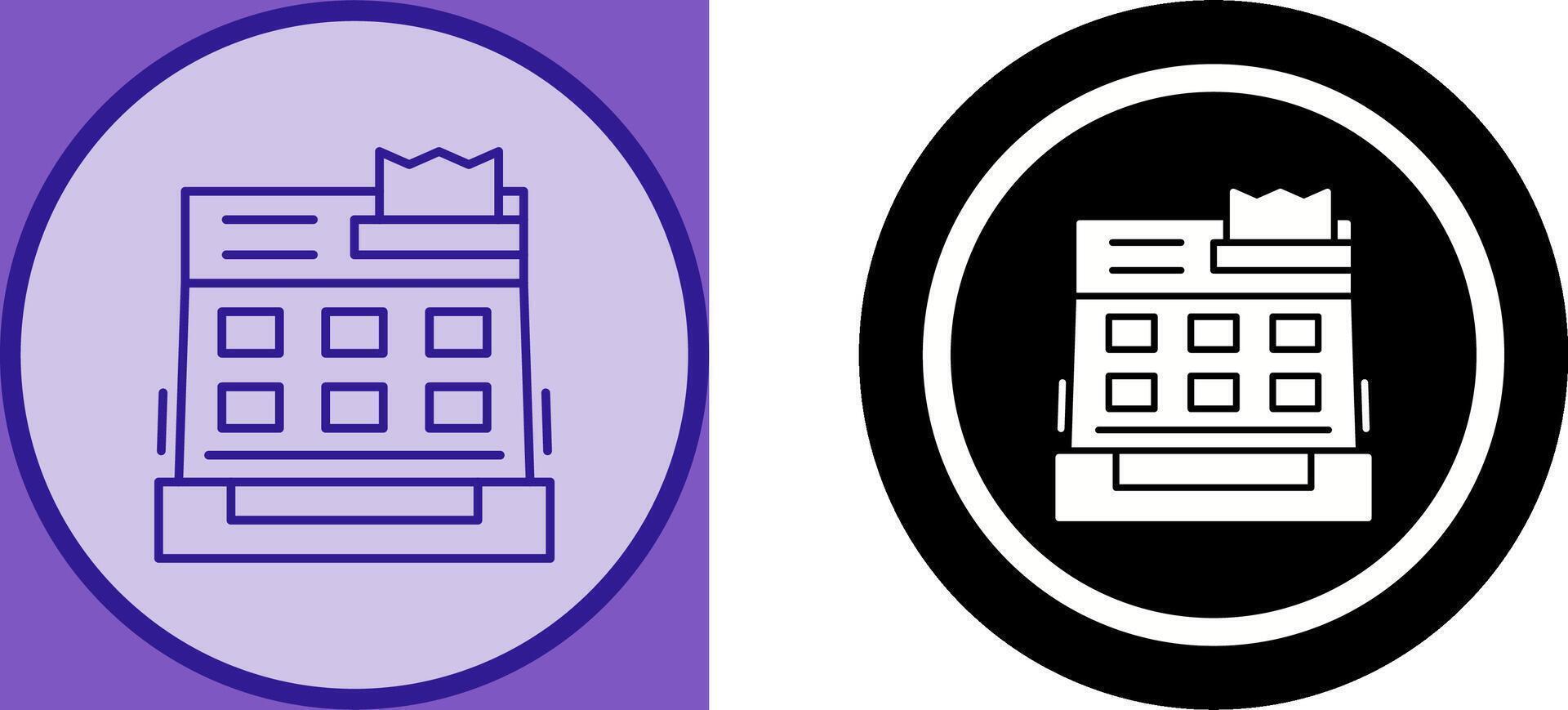 Cashier Icon Design vector