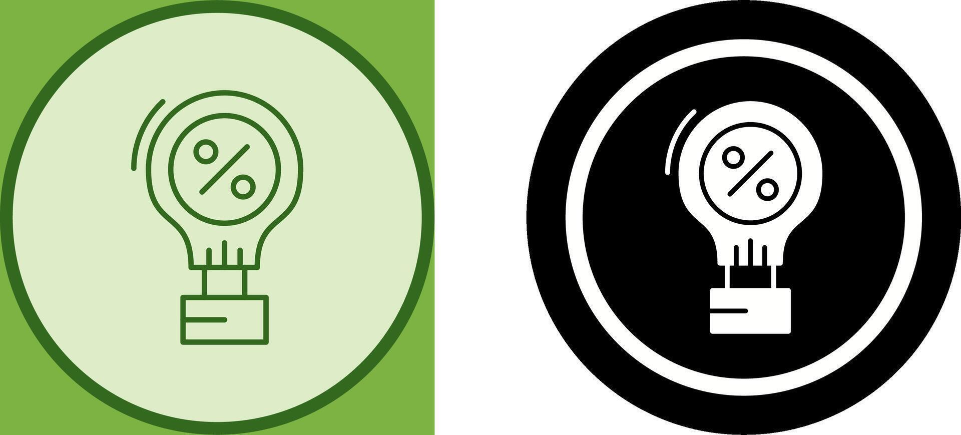 Hot Airballon Icon Design vector