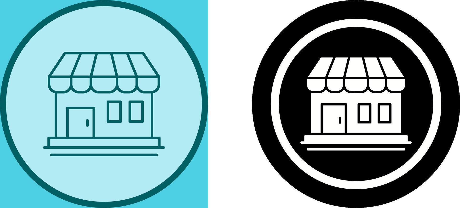 Shop Icon Design vector