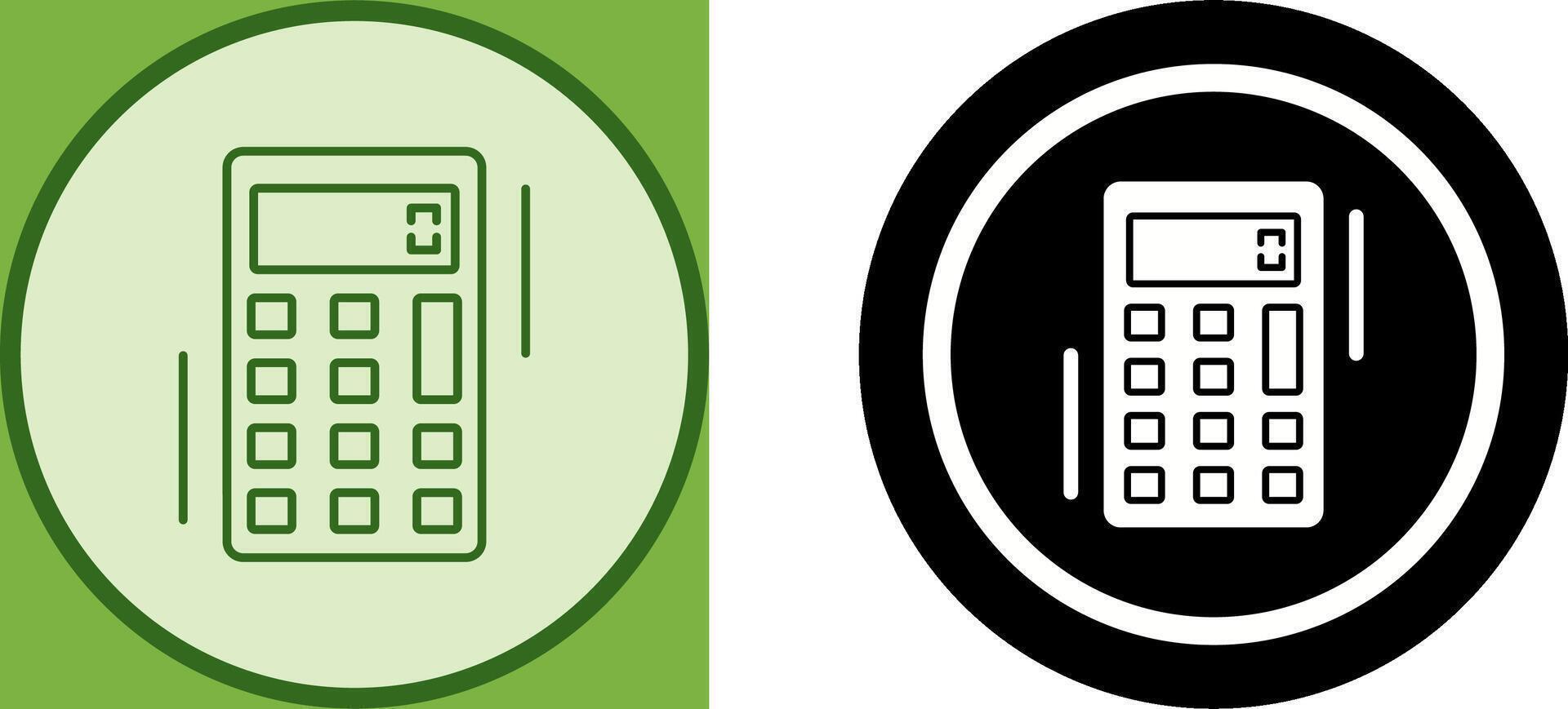 Calculator Icon Design vector