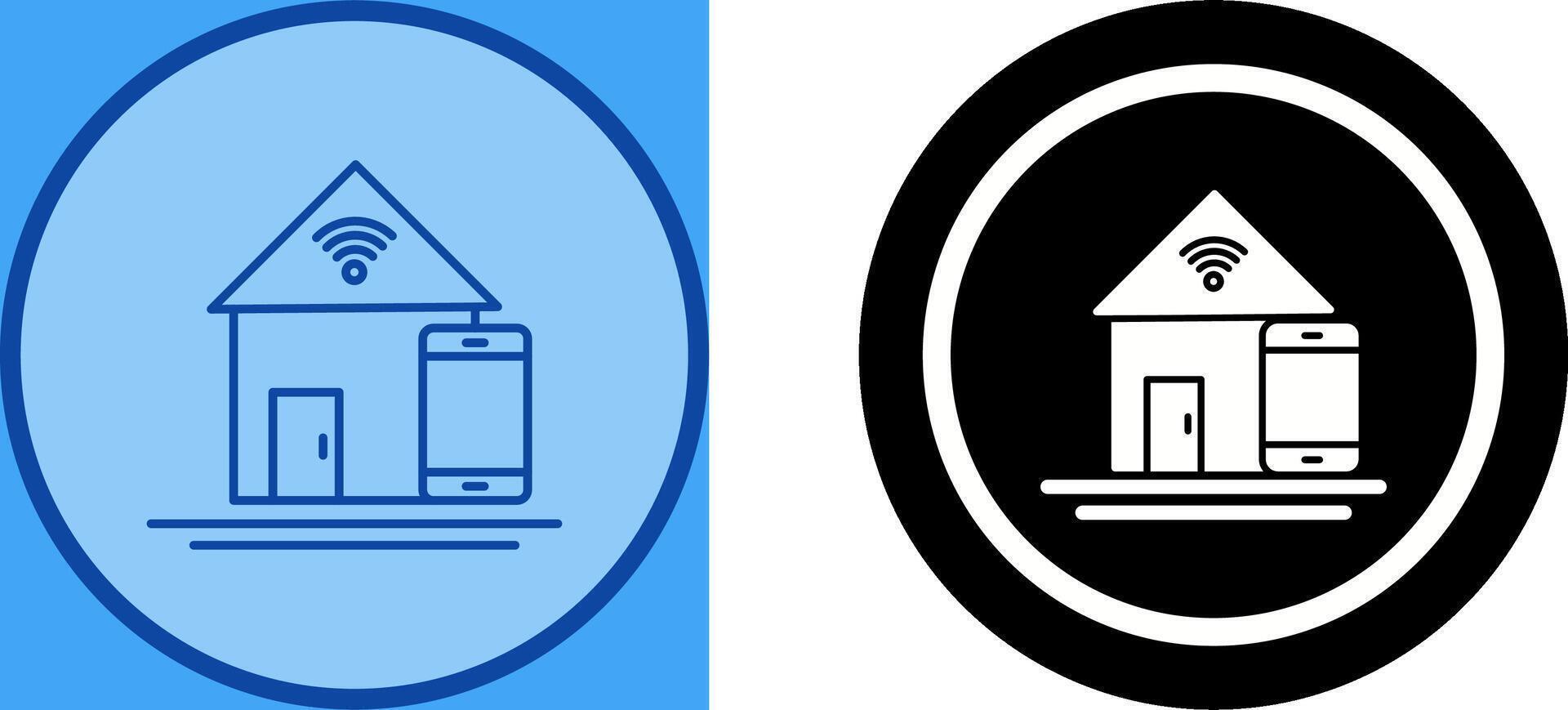 Home Automation Icon Design vector
