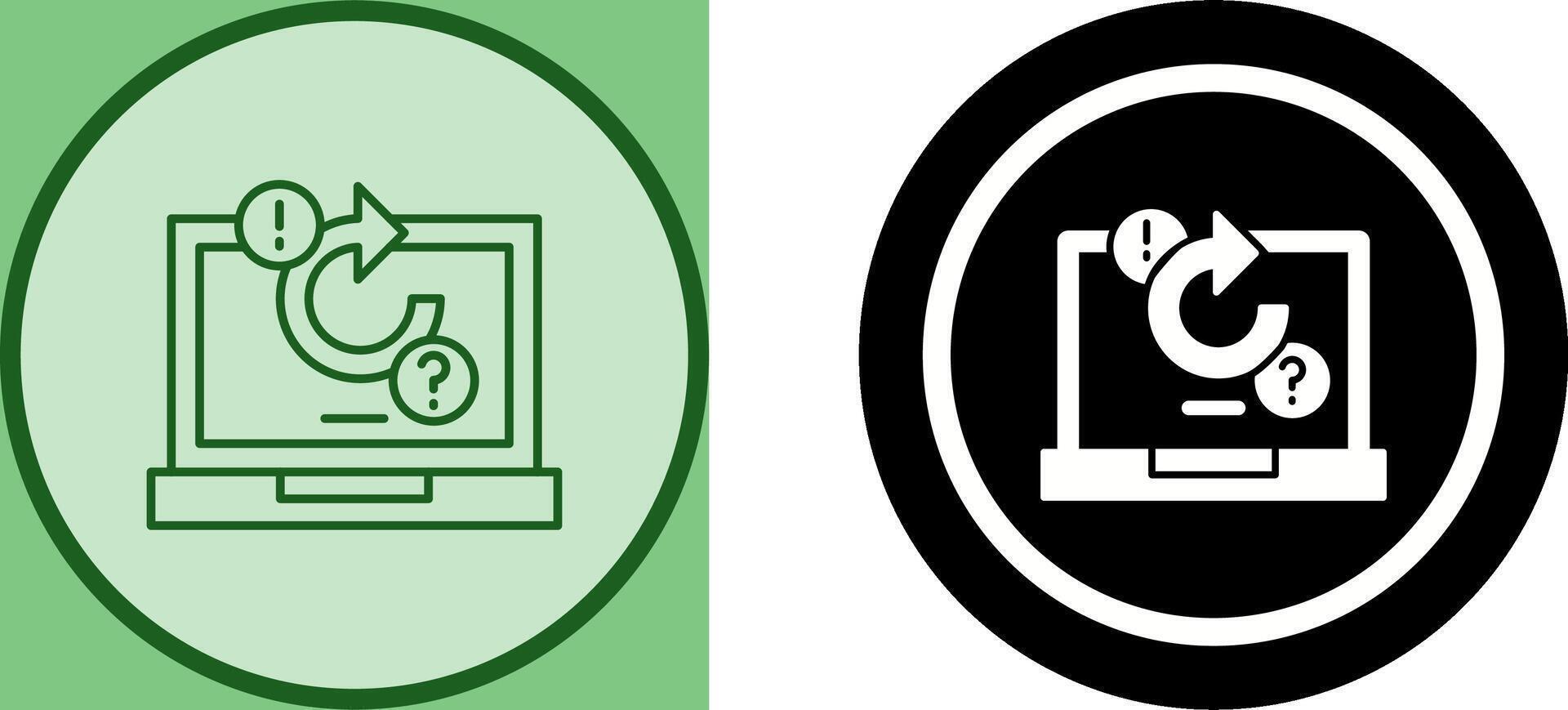 Problem solving Icon Design vector