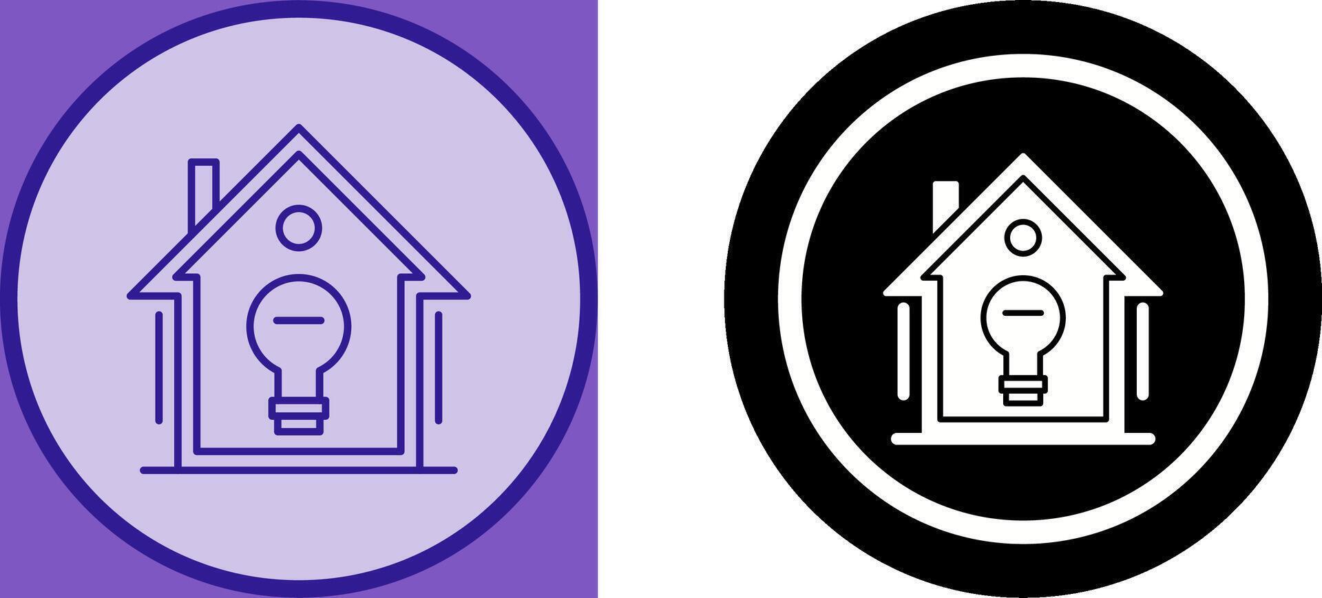 Home Automation Icon Design vector