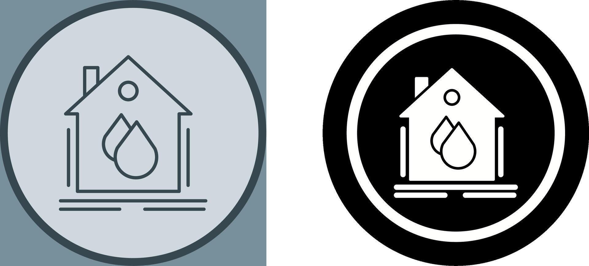 Water Icon Design vector