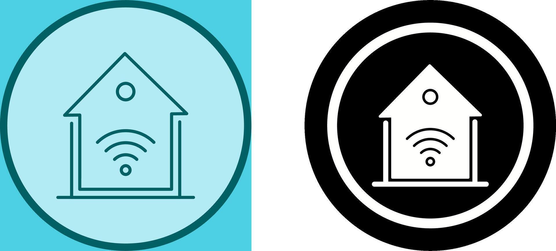 Smart Home Icon Design vector