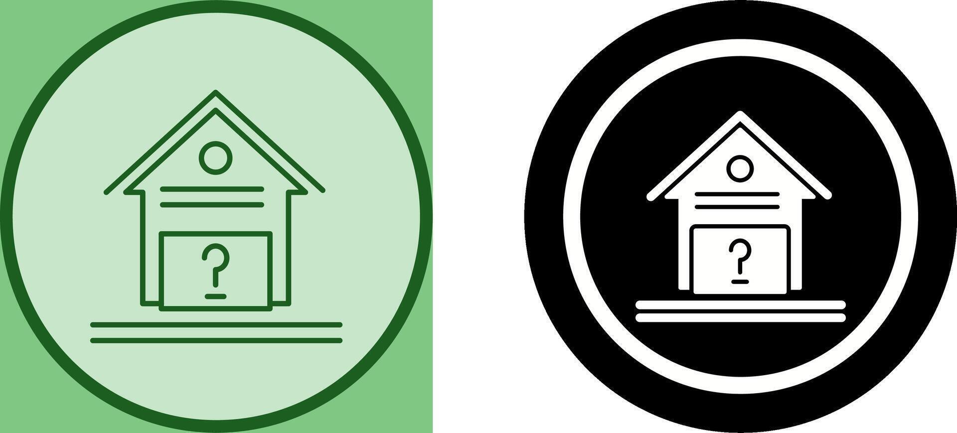Unknown Icon Design vector