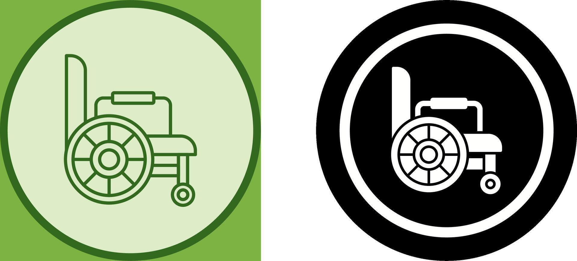 Wheelchair Icon Design vector
