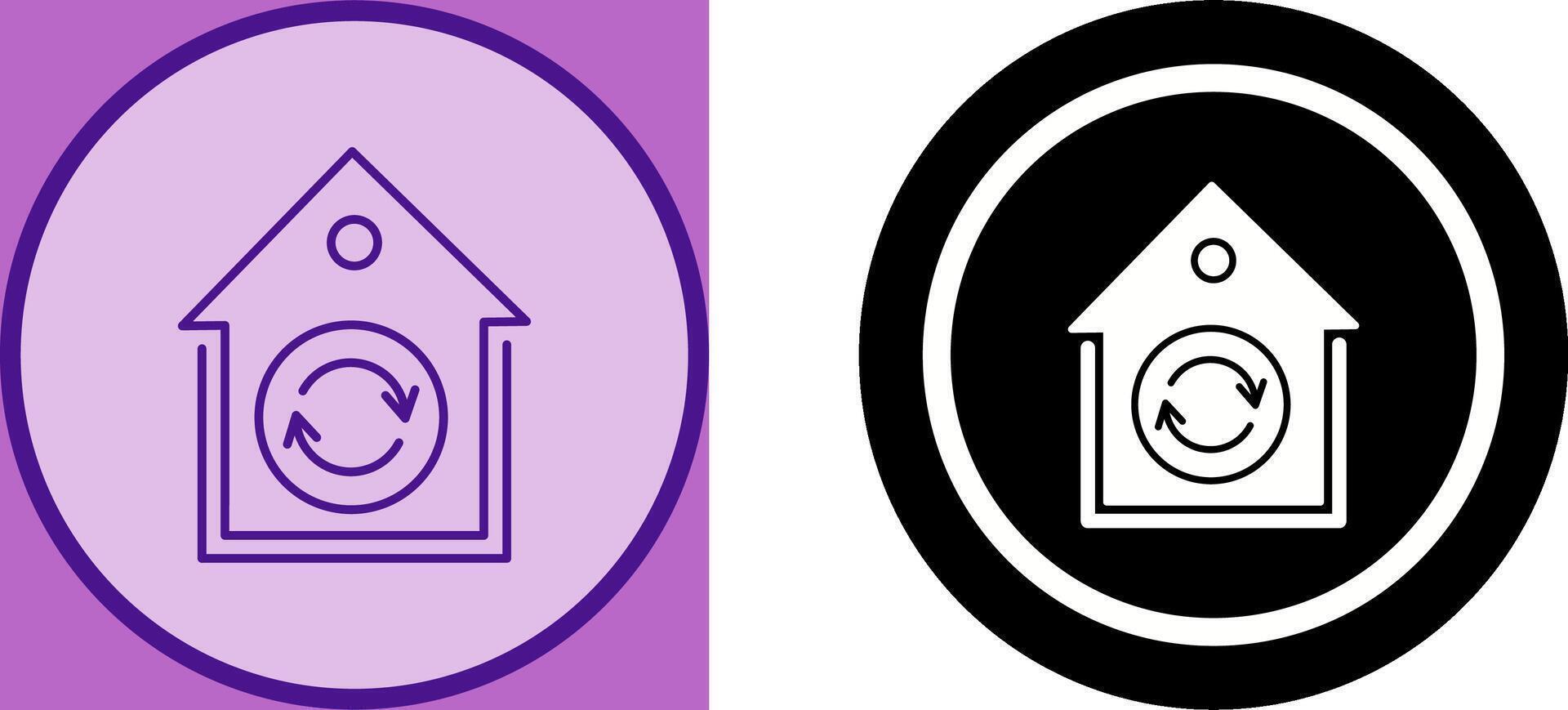 Rotate Icon Design vector