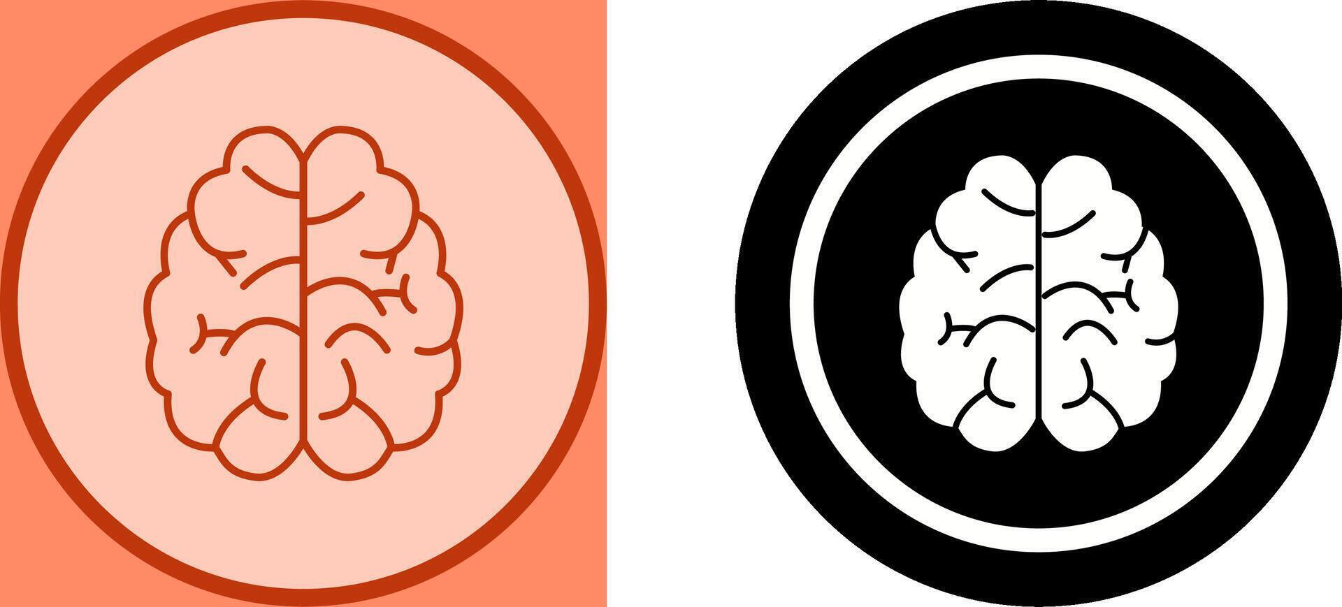 Brain Icon Design vector