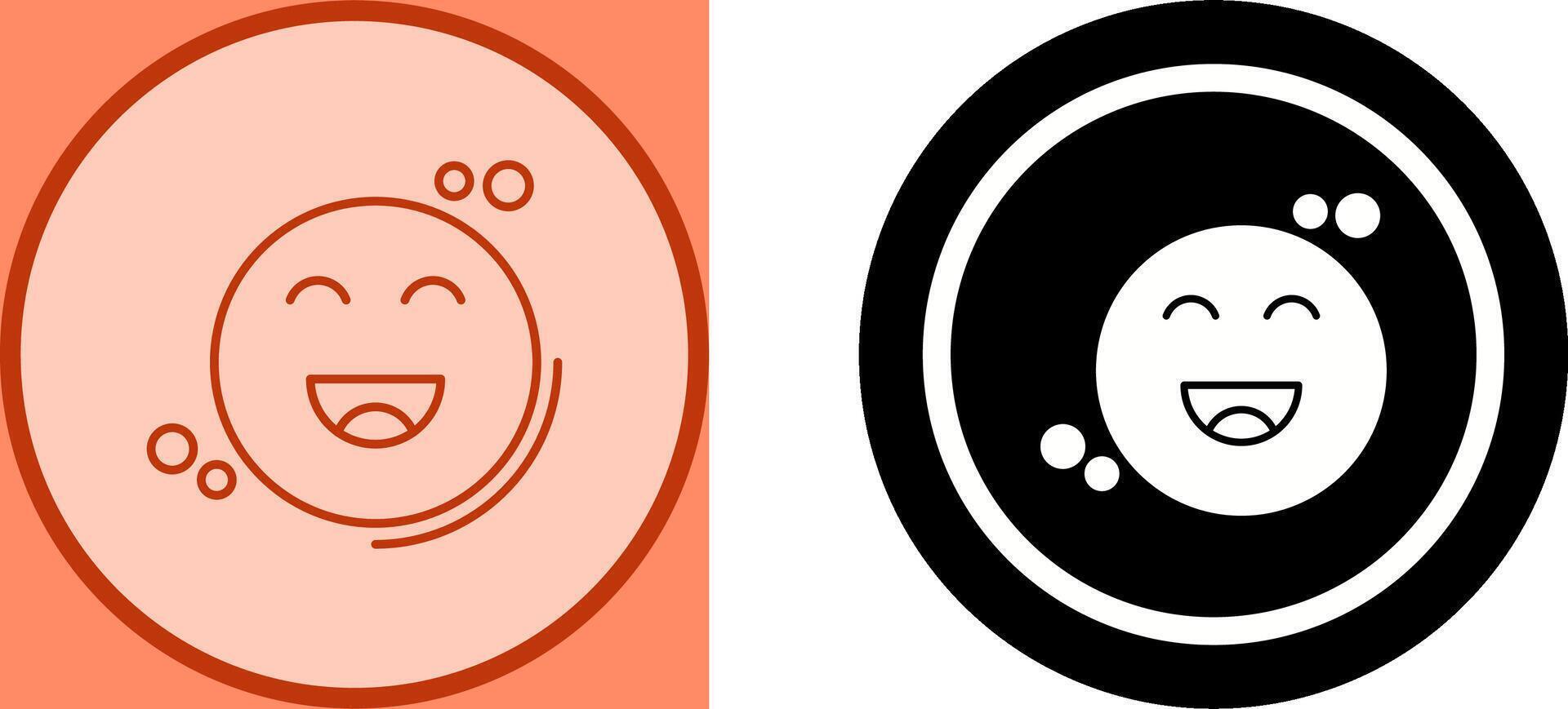 Happiness Icon Design vector