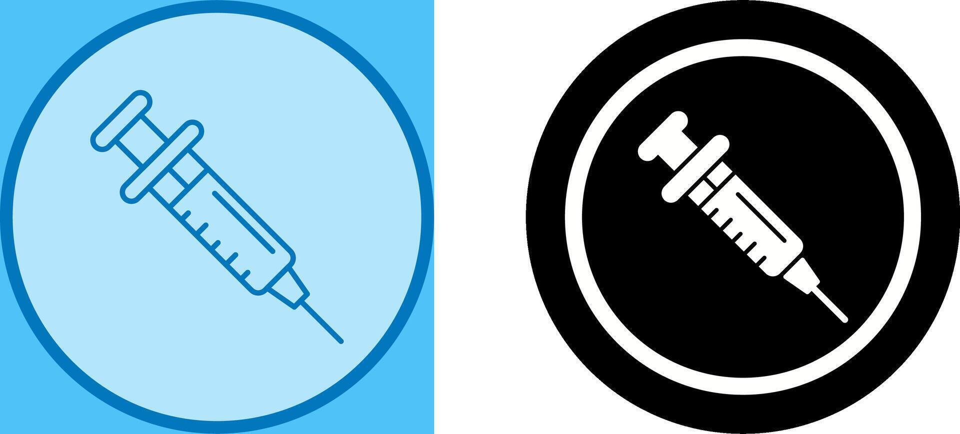 Injection Icon Design vector