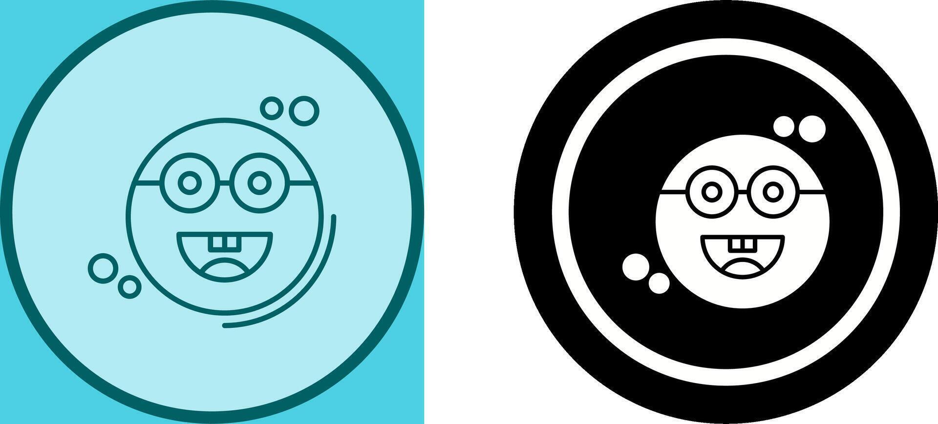 Galsses Icon Design vector