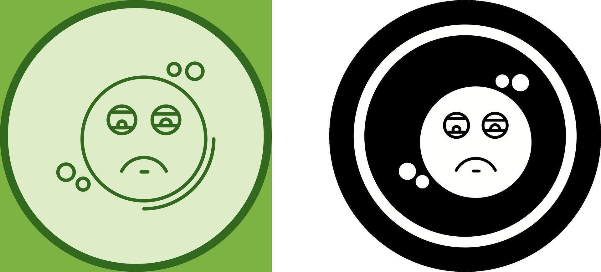 Tired Icon Design vector