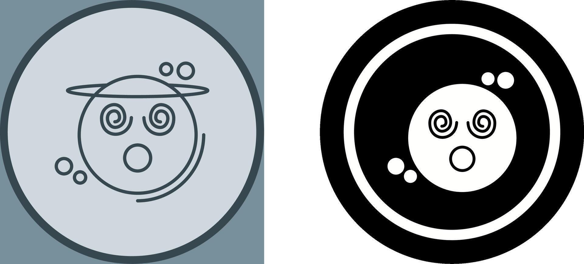 Dizzy Icon Design vector