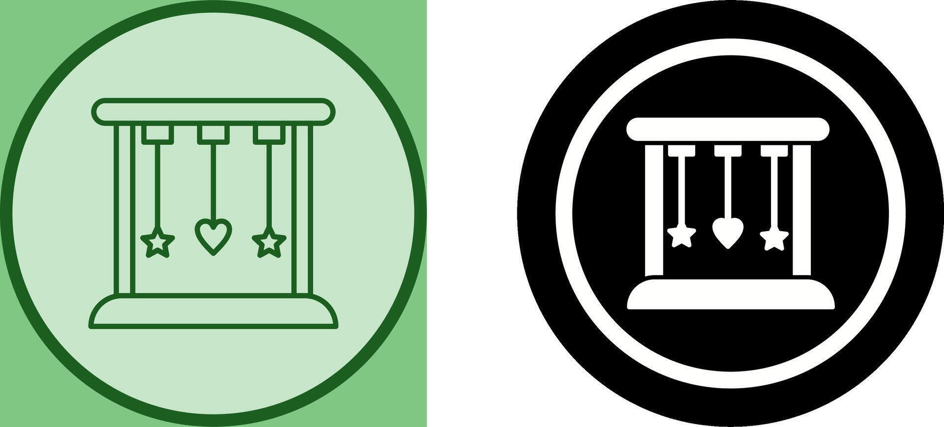 Cradle Icon Design vector