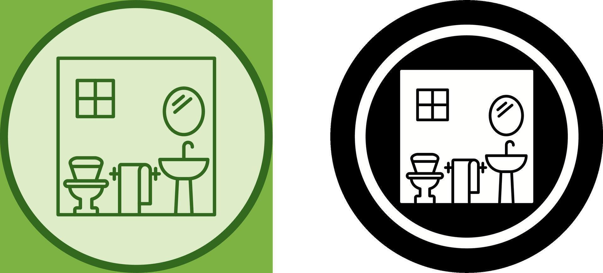 Bathroom Icon Design vector