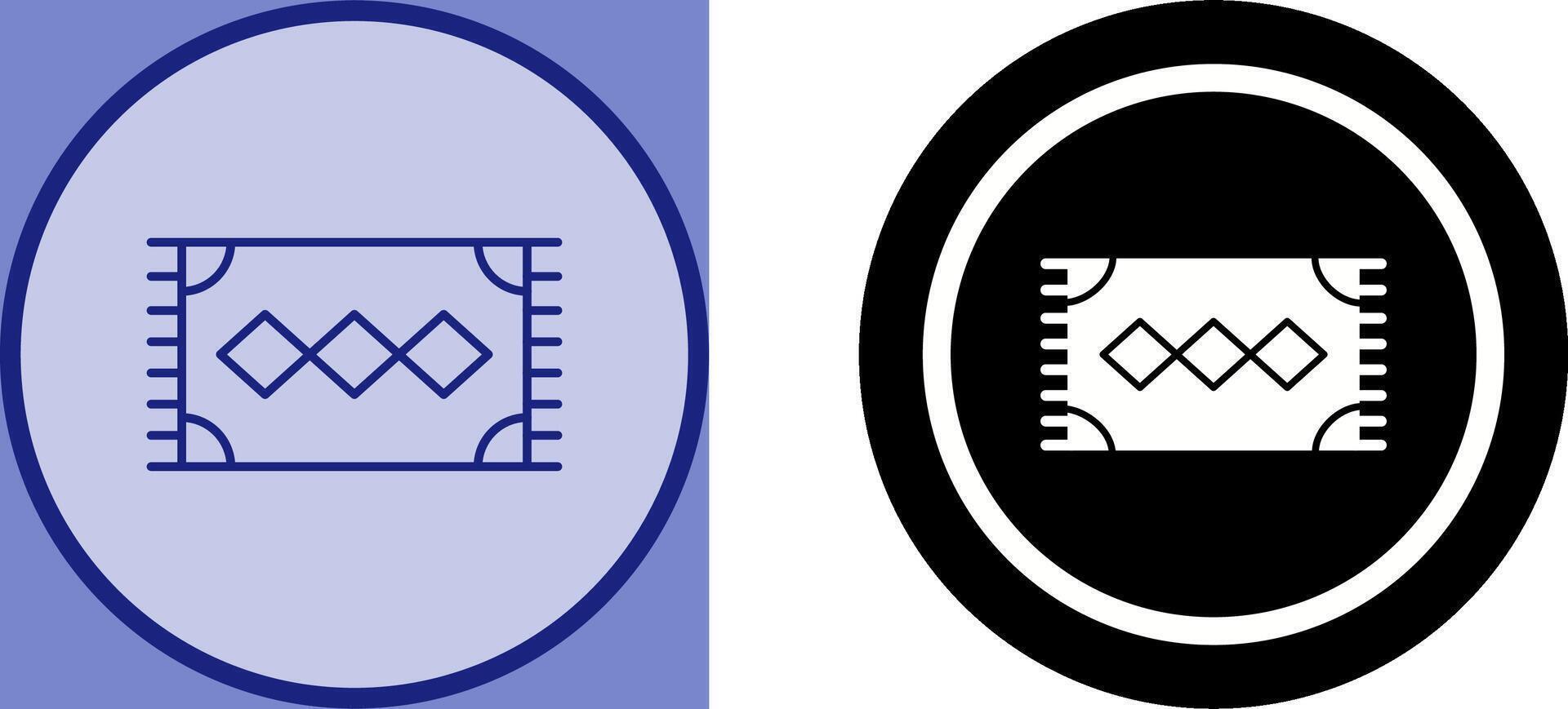 Rug Icon Design vector