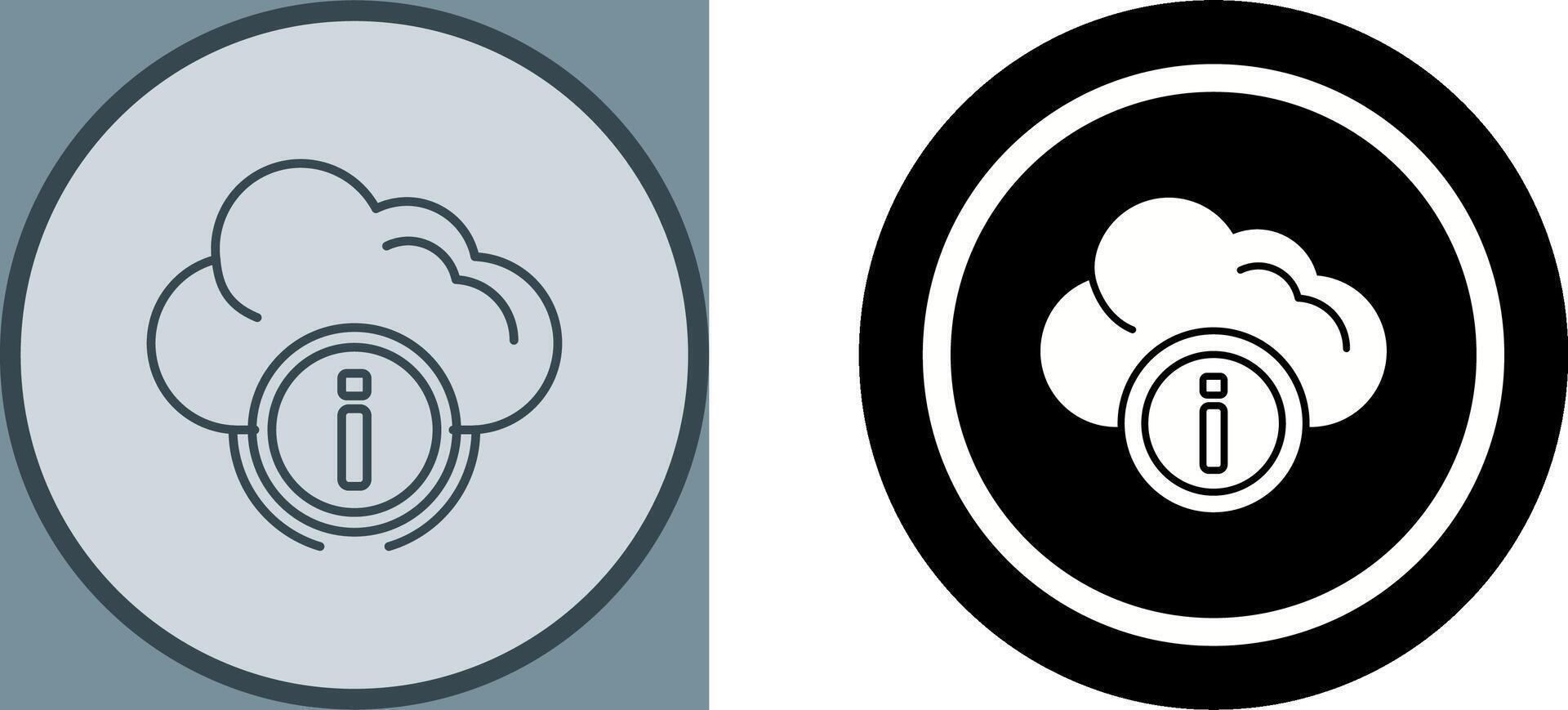 Cloud Computing Icon Design vector