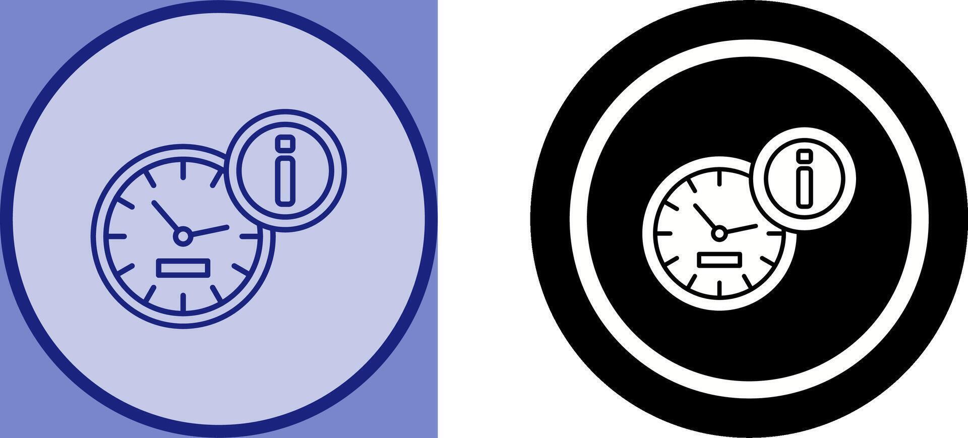 Clock Icon Design vector