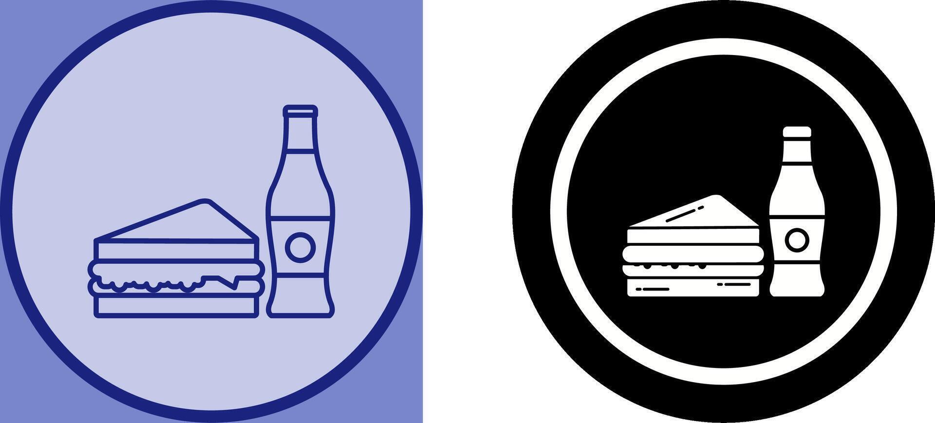 Junk Food Icon Design vector