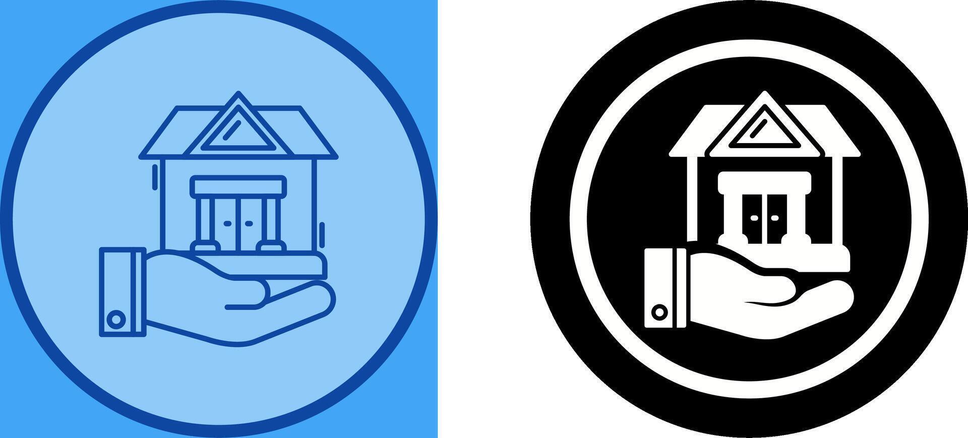 House Protection Icon Design vector